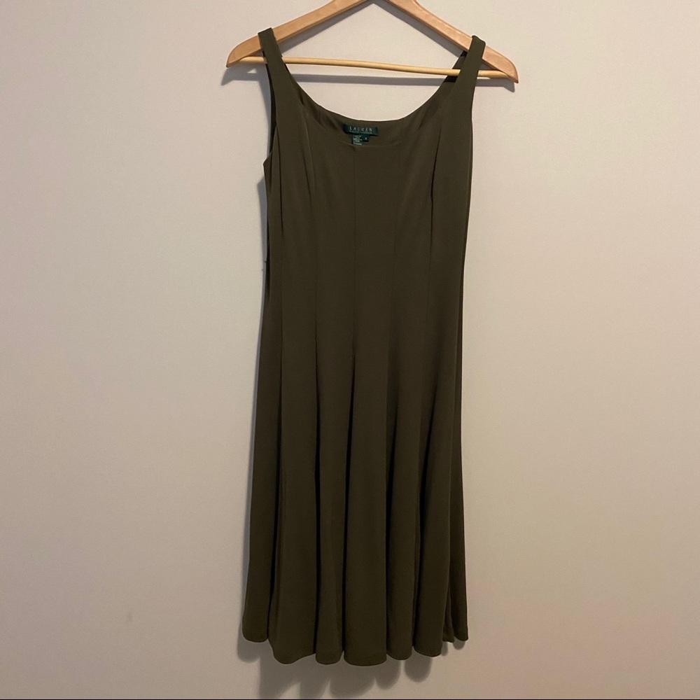 Ralph Lauren jersey knit dress.